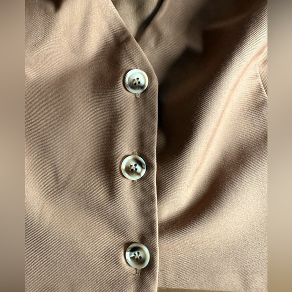 Showpo Camel Button-Front Vest - Picture 3 of 6